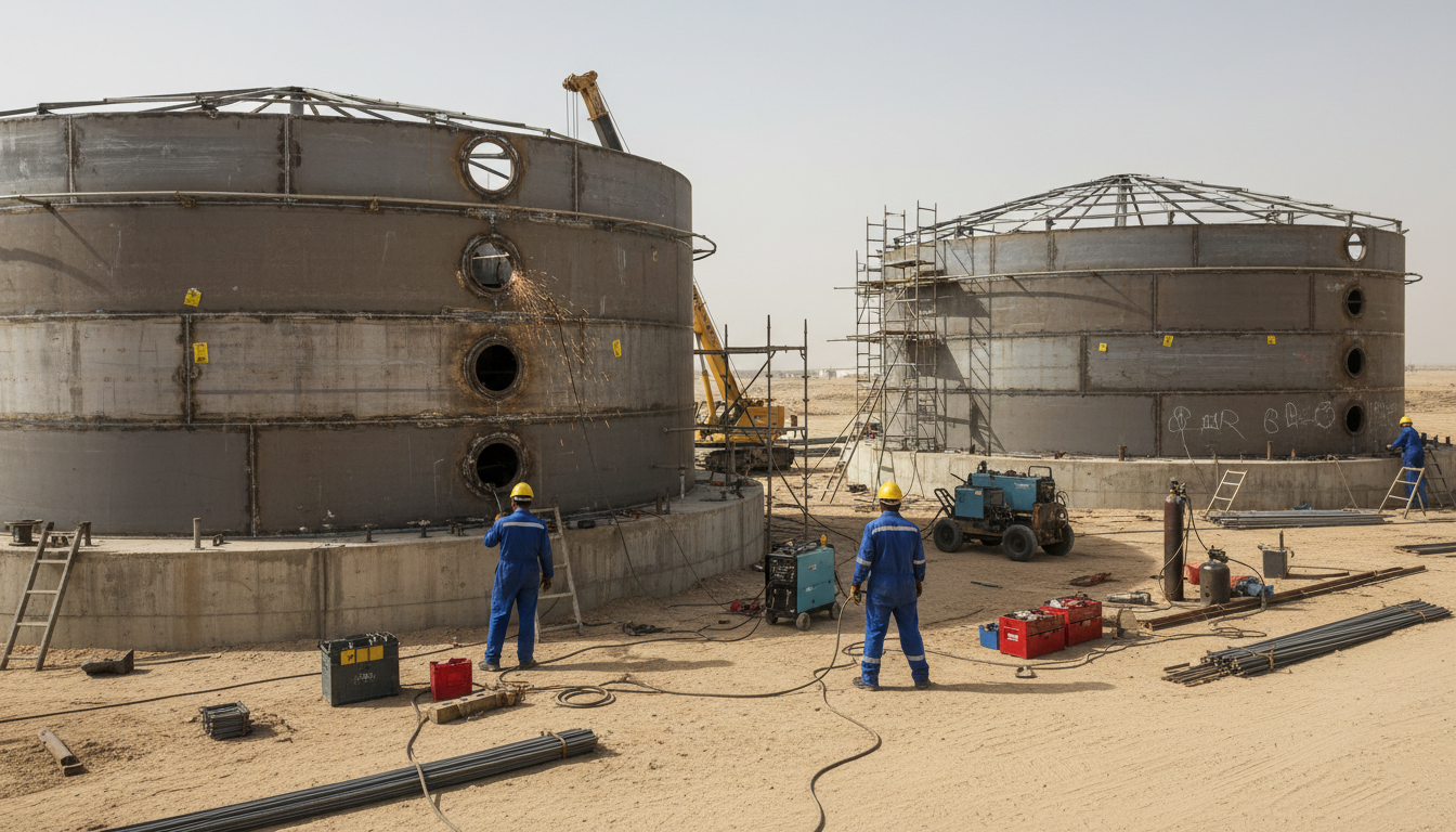 Tanks Design & Construction – Storage & Process Tanks